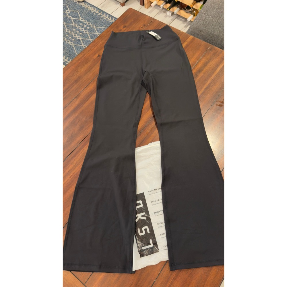 LSKD Fusion Ultra High-Rise Flared‎ Leggings Black XL WTGH00042 New NWT - Picture 2 of 16
